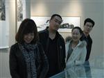 魏春雷与宋建华、林晶、韩少玄在常州刘海粟美术馆